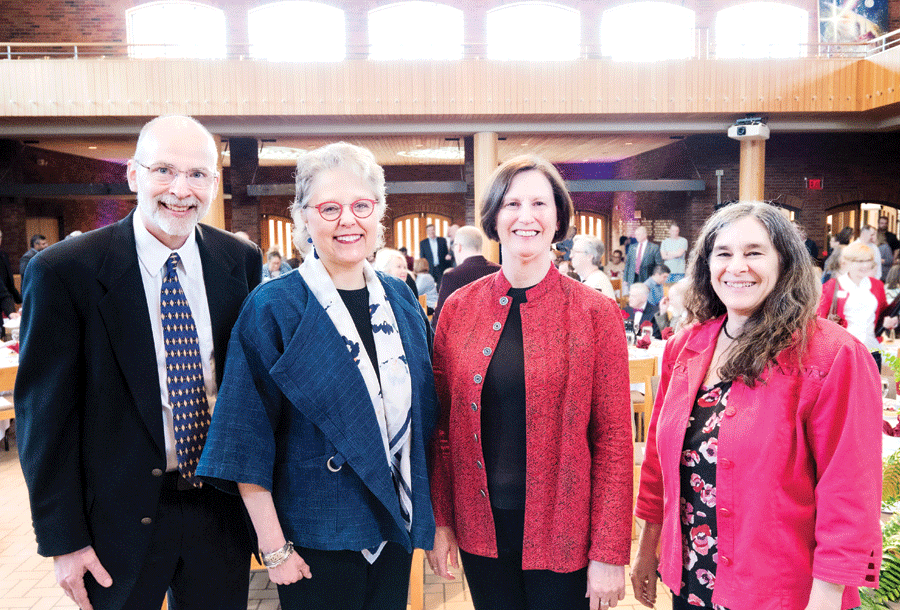 [L to R]: Dallas Liddle, Mary Lowe, Lois Bosch, and Elizabeth Klages.